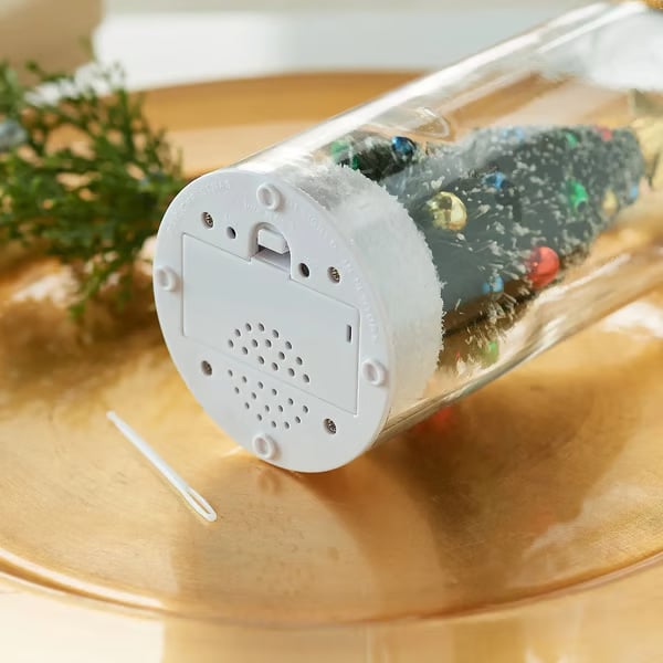 Mr. Christmas Recordable Message in a Bottle 🎄✨ Voice-Activated Holiday Keepsake
