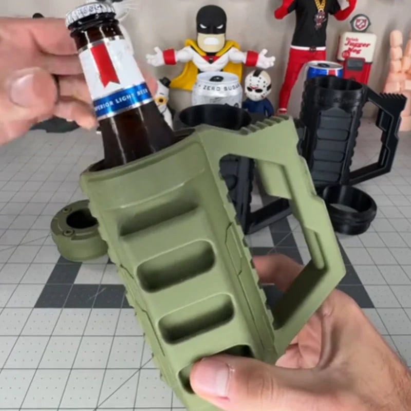 🥤🔥 Assault-Style Tactical Koozie