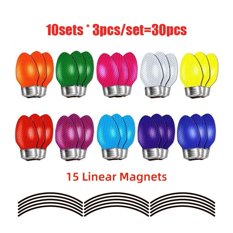 🎄Christmas Sales 49% OFF-2025 New Reflective Magnetic Bulbs