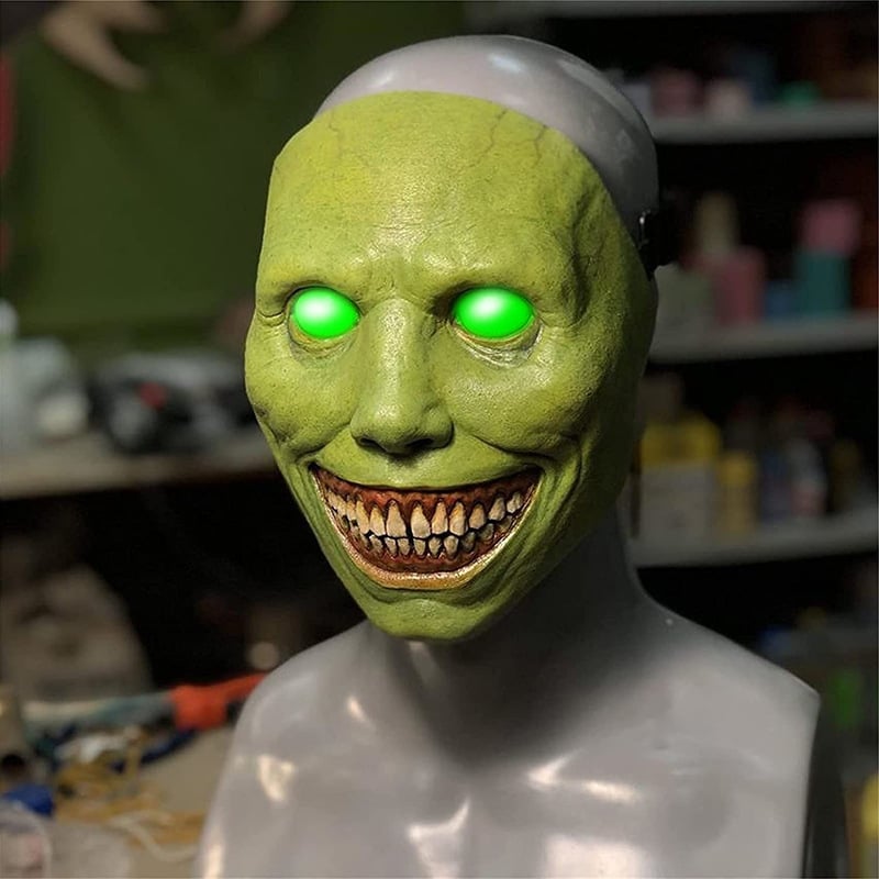 🧟‍♂️Zombie Mask Set - Clown & Demon Dual Design Halloween Mask with Fangs 😈🤡