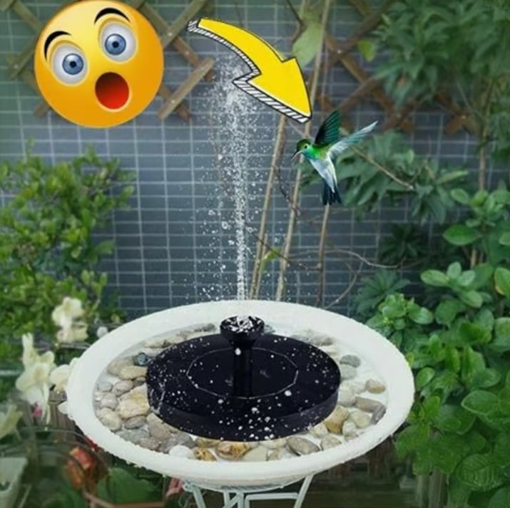 🚿2025 New Upgraded Solar Powered Fountain for Outdoor