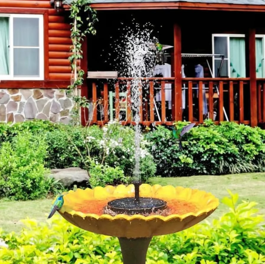 🚿2025 New Upgraded Solar Powered Fountain for Outdoor