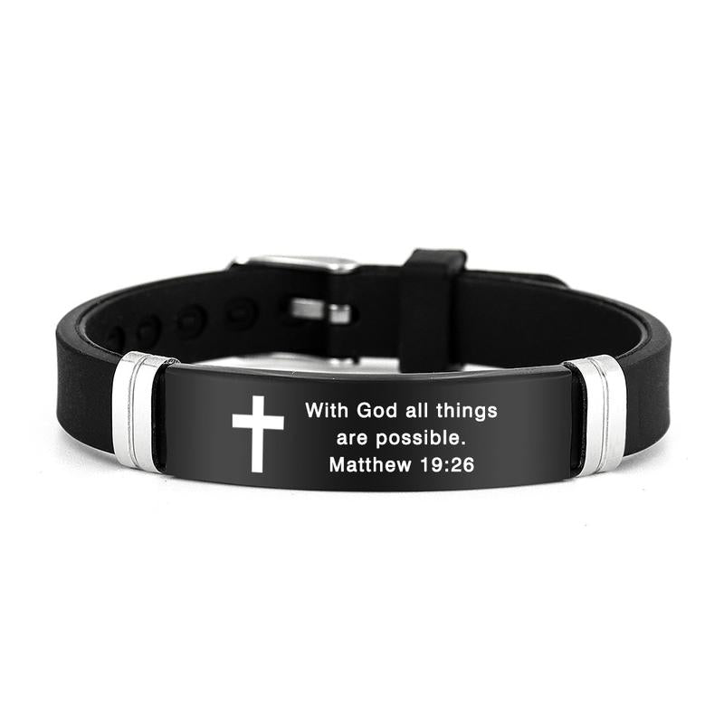 ✝️Christian Bible Verse Bracelet