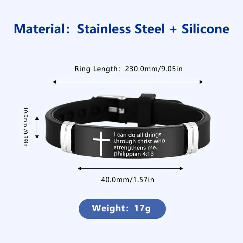 ✝️Christian Bible Verse Bracelet