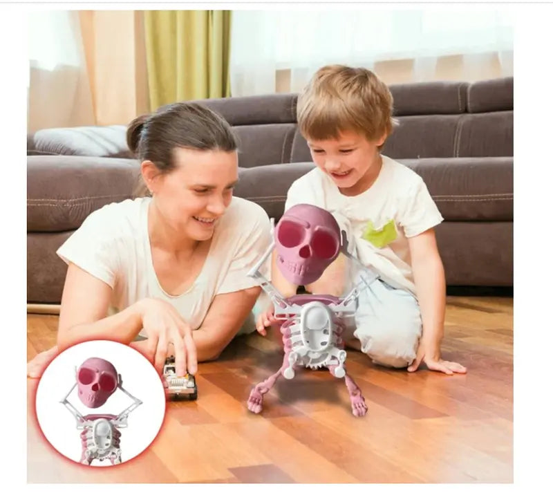 Halloween 3D Stereoscopic Dancing Skull