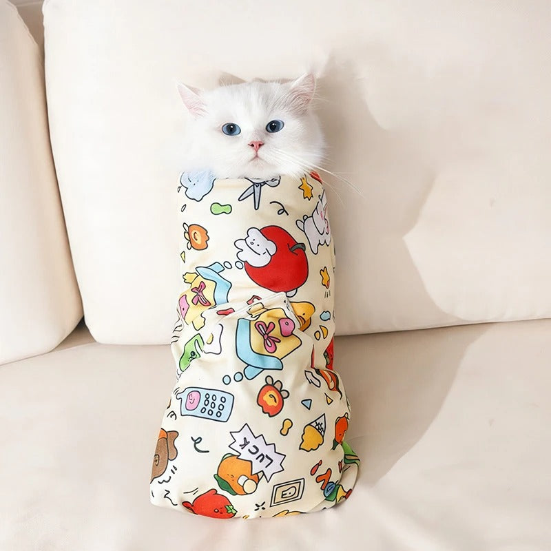 Cat grooming Wrap