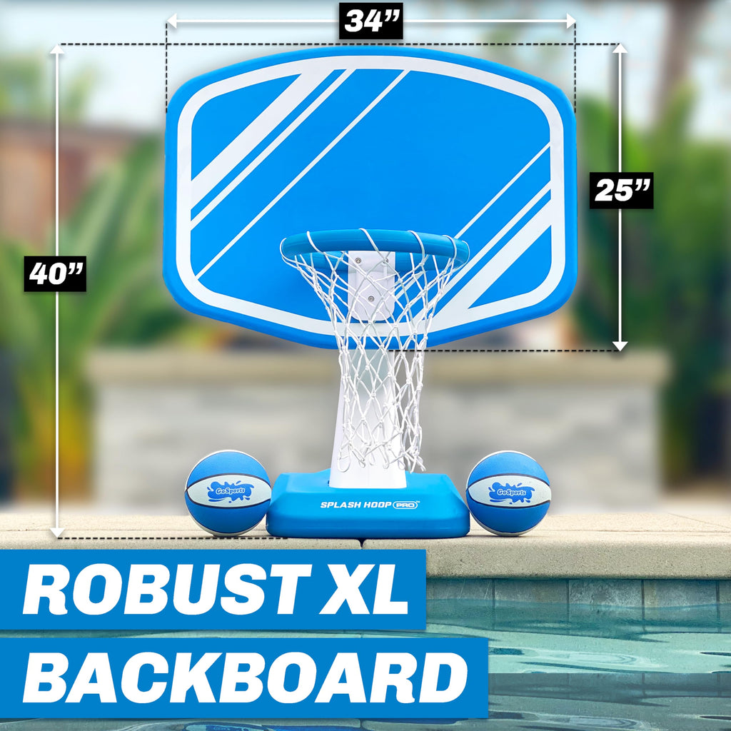 Inflatable Poolside Basketball Game for Summer Fun
