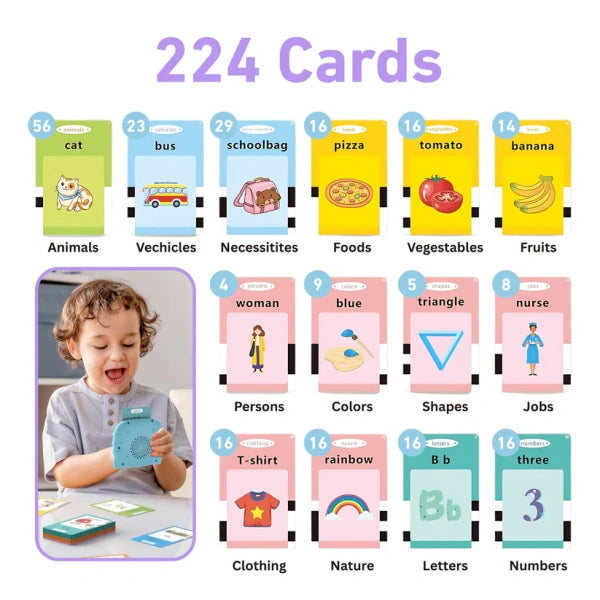 Montessori Talking Flashcard