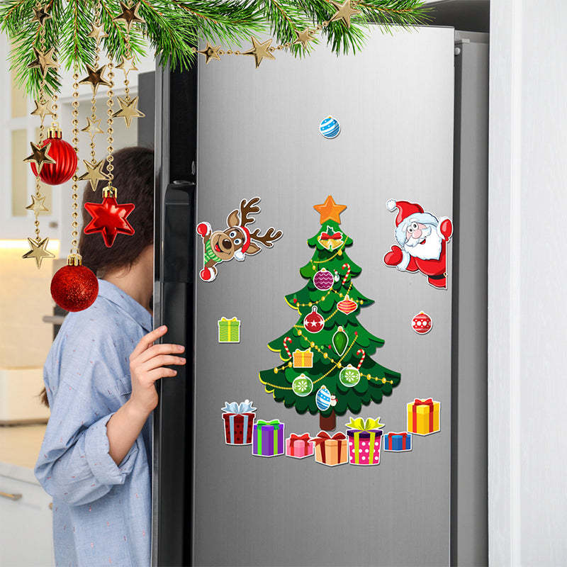 🎄Christmas 3D Cartoon Magnetic Sticker🎅