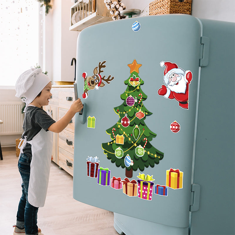 🎄Christmas 3D Cartoon Magnetic Sticker🎅