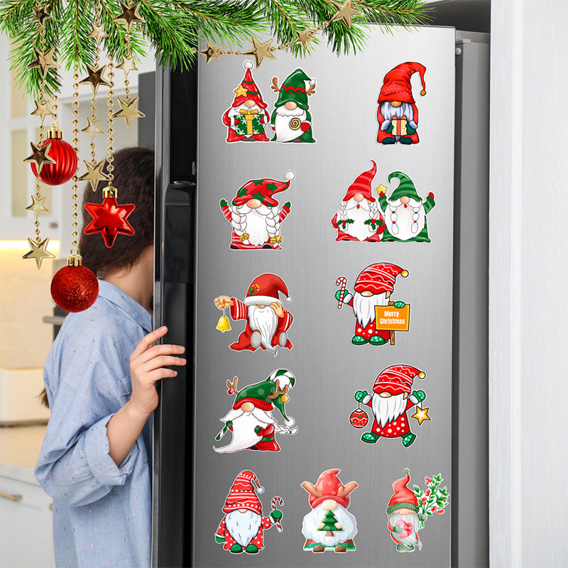 🎄Christmas 3D Cartoon Magnetic Sticker🎅