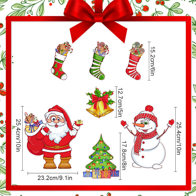 🎄Christmas 3D Cartoon Magnetic Sticker🎅