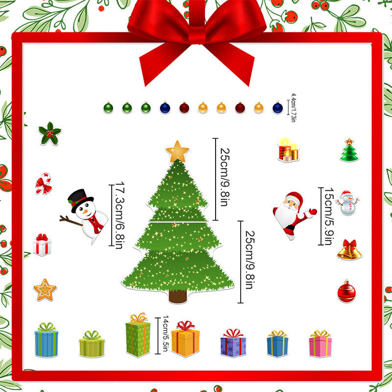 🎄Christmas 3D Cartoon Magnetic Sticker🎅