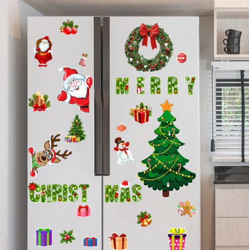 🎄Christmas 3D Cartoon Magnetic Sticker🎅