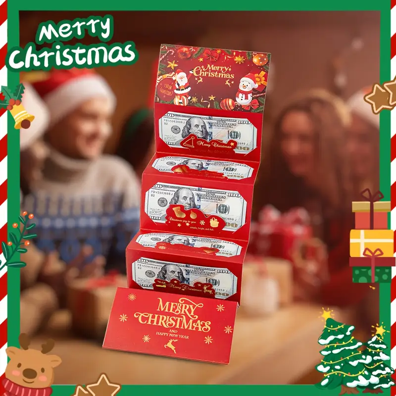 🎁🔥Early Christmas Sale 50% OFF✉️Christmas Cash Gift Envelope🎅🎄