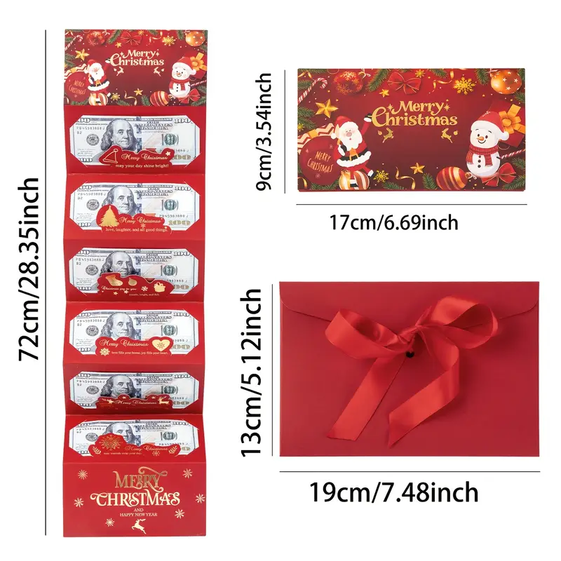 🎁🔥Early Christmas Sale 50% OFF✉️Christmas Cash Gift Envelope🎅🎄